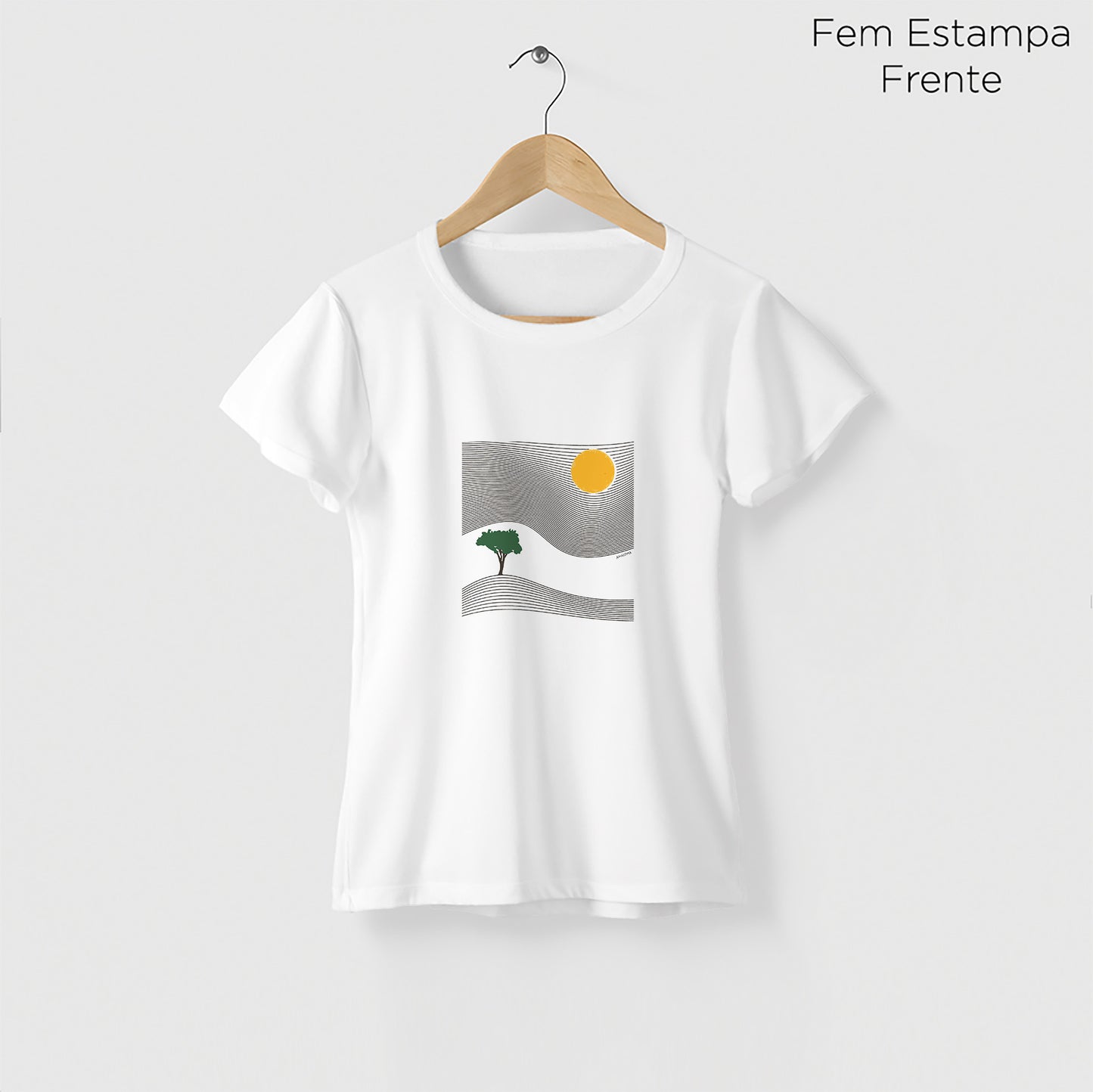 Camiseta Amazônia ÁRVORE DO TEMPO - BRANCO - cód 2260