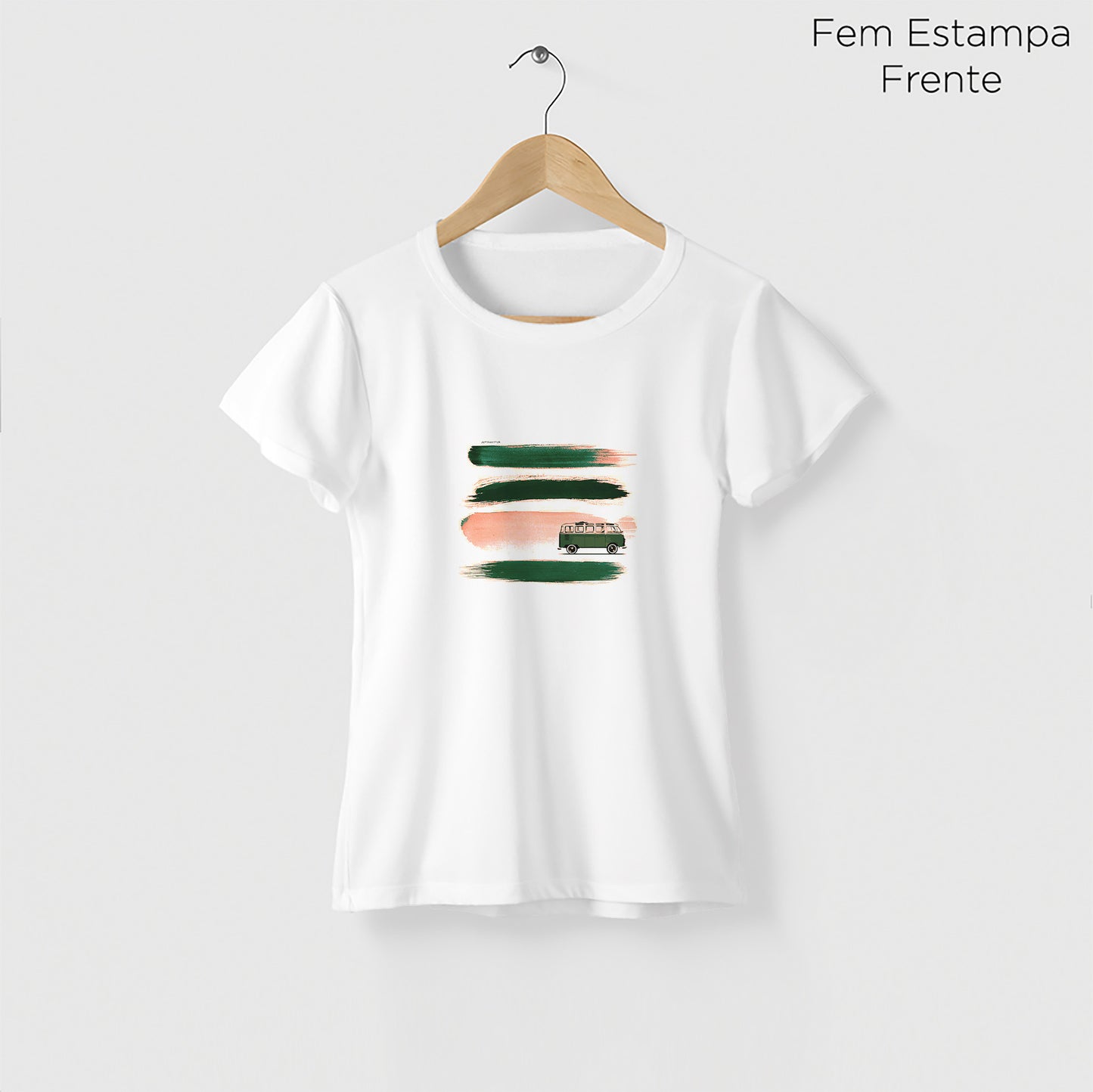 Camiseta Amazônia CAMINHO LIVRE - BRANCO - cód 2269