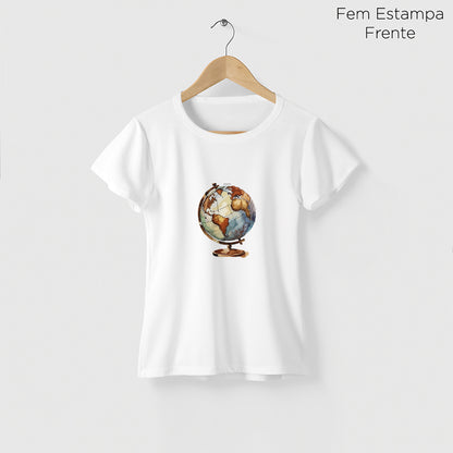 Camiseta Amazônia MUNDO - BRANCO - cód 2293