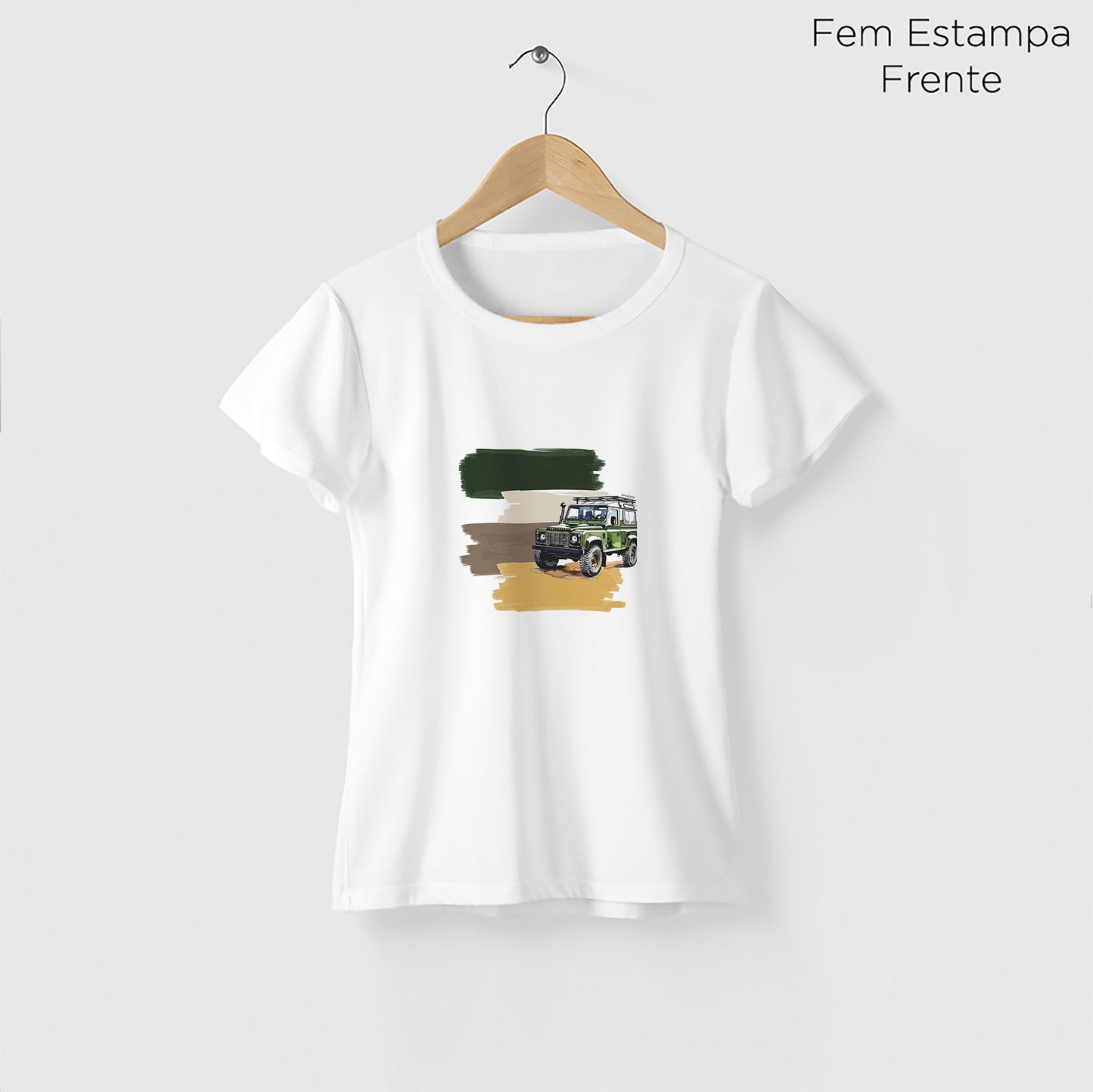 Camiseta Amazônia OFF-ROAD - BRANCO - cód 2302