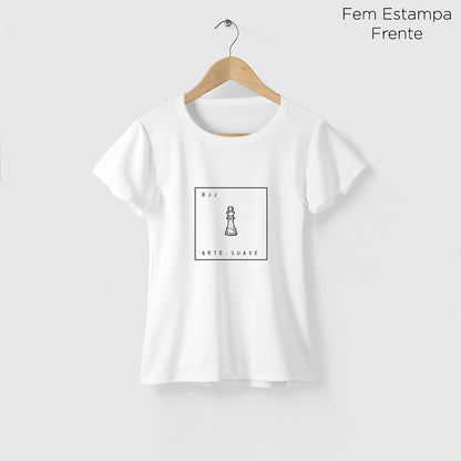 Camiseta Amazônia ARTE SUAVE – BRANCO - cód 2313