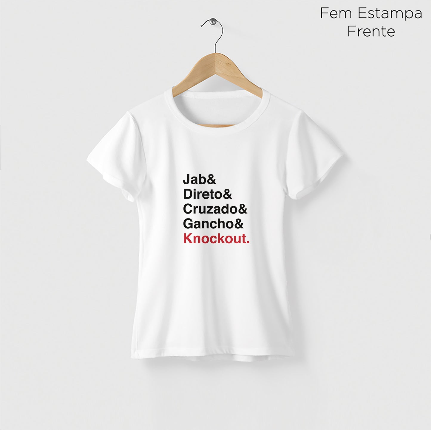 Camiseta Amazônia BOXE GOLPES – BRANCO - cód 2316