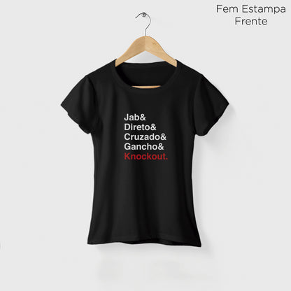 Camiseta Amazônia BOXE GOLPES – PRETO - cód 2316