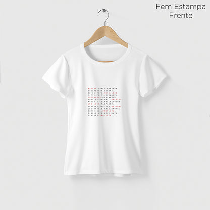 Camiseta Amazônia JIU-JITSU SEQUÊNCIA – BRANCO - cód 2327