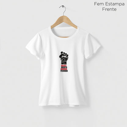 Camiseta Amazônia MENTE ABERTA – BRANCO - cód 2328