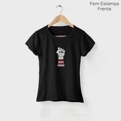 Camiseta Amazônia MENTE ABERTA – PRETO - cód 2328