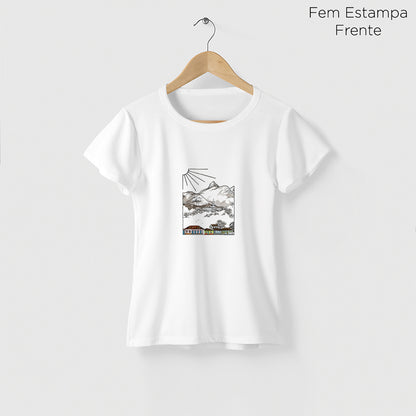 Camiseta Amazônia CARAÇA - BRANCO - cód 2335