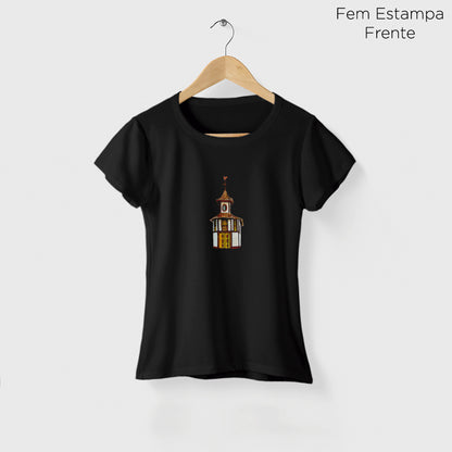 Camiseta Amazônia IGREJINHA DE MILHO VERDE - PRETO - cód 2336