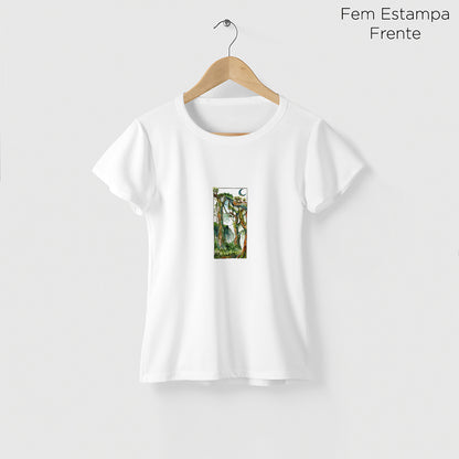 Camiseta Amazônia YBIRÁ ANTES DE NÓS - BRANCO - cód 2340