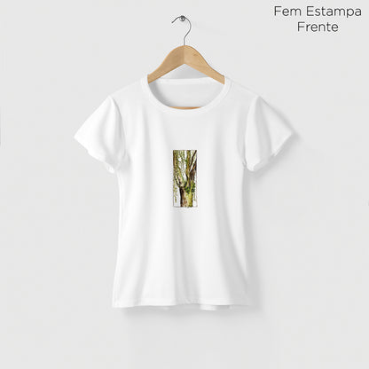 Camiseta Amazônia YBIRÁ MÃE - BRANCO - cód 2341