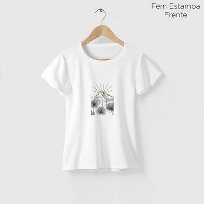 Camiseta Amazônia PICO DO ITAMBÉ - BRANCO - cód 2356