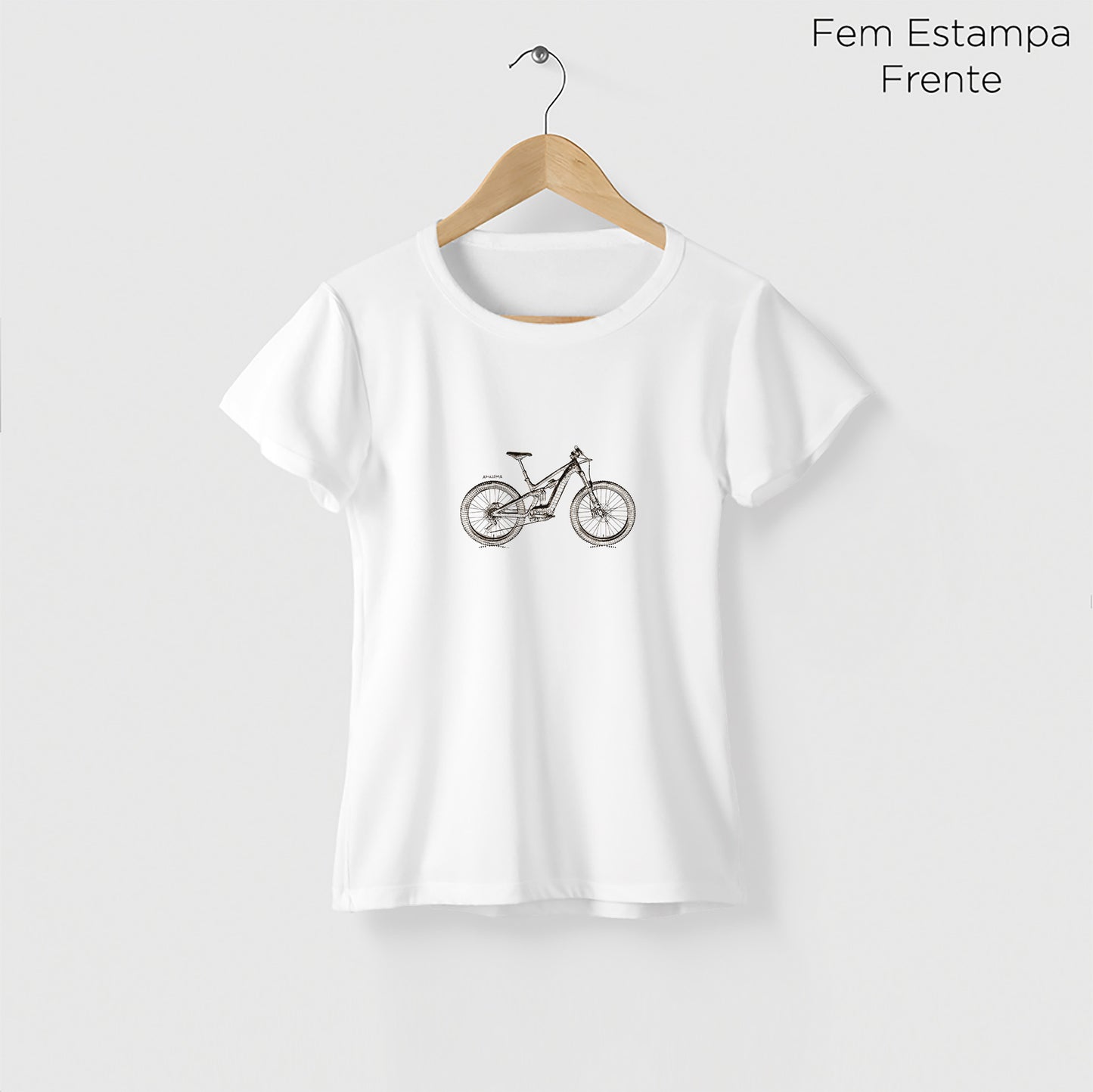 Camiseta Amazônia MTB GRÁFICA – BRANCO - cód 2359
