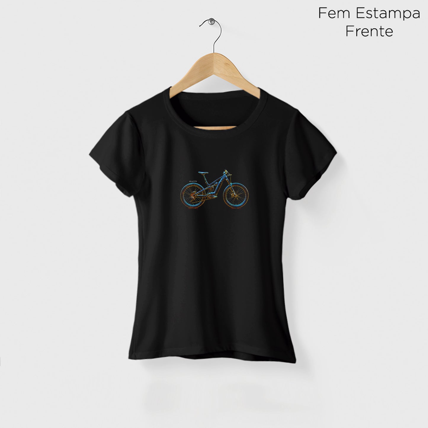 Camiseta Amazônia MTB GRÁFICA – PRETO - cód 2359