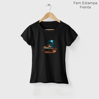 Camiseta Amazônia KOMBI TRIP - PRETO - cód 2362