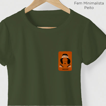 Camiseta Amazônia ORIGENS MINUANO - VERDE ESCURO - cód 10578
