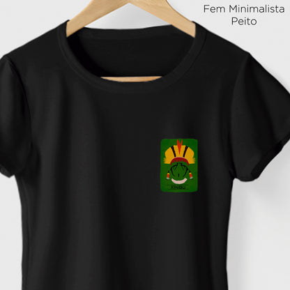 Camiseta Amazônia ORIGENS XINGU - PRETO - cód 10582