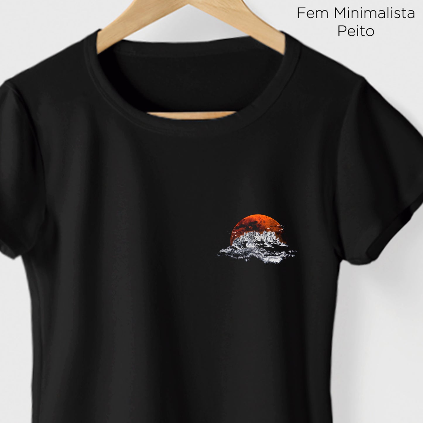 Camiseta Amazônia PARQUE NACIONAL DO ITATIAIA - PRETO - cód 2144