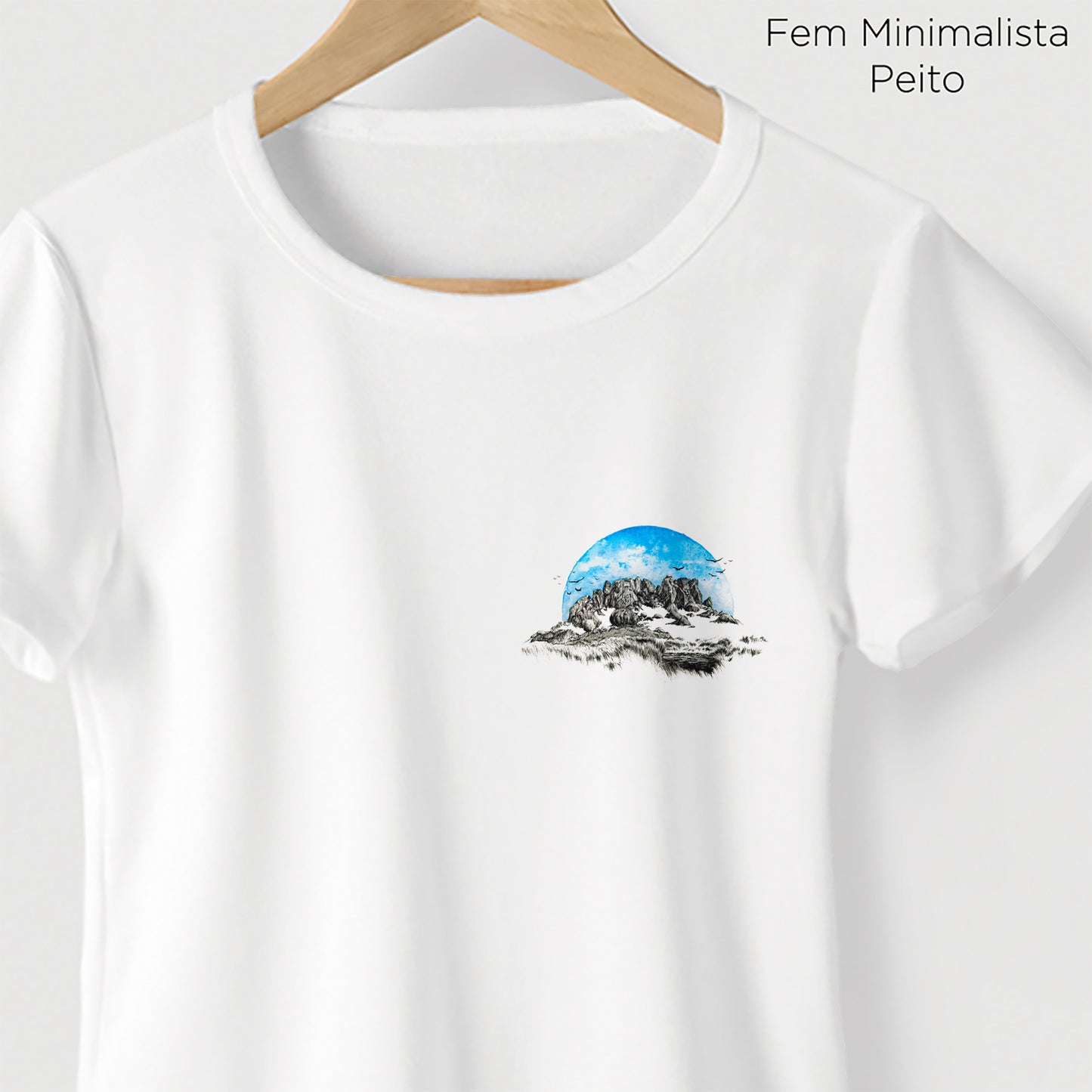 Camiseta Amazônia PARQUE NACIONAL DO ITATIAIA - BRANCO - cód 2144
