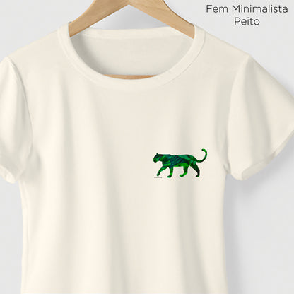 Camiseta Amazônia FAUNA FLORA - OFF WHITE - cód 2150