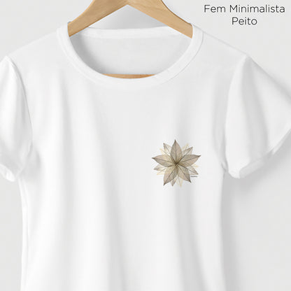 Camiseta Amazônia ARTE FOLHA - BRANCO - cód 2151