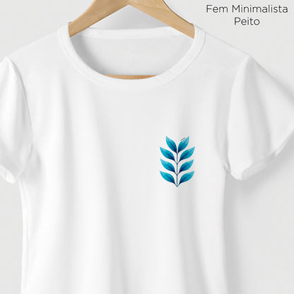 Camiseta Amazônia BIOFOLHAS – BRANCO - cód 2154