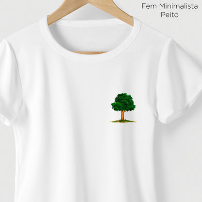 Camiseta Amazônia AQUARELA LOGO – BRANCO - cód 2195