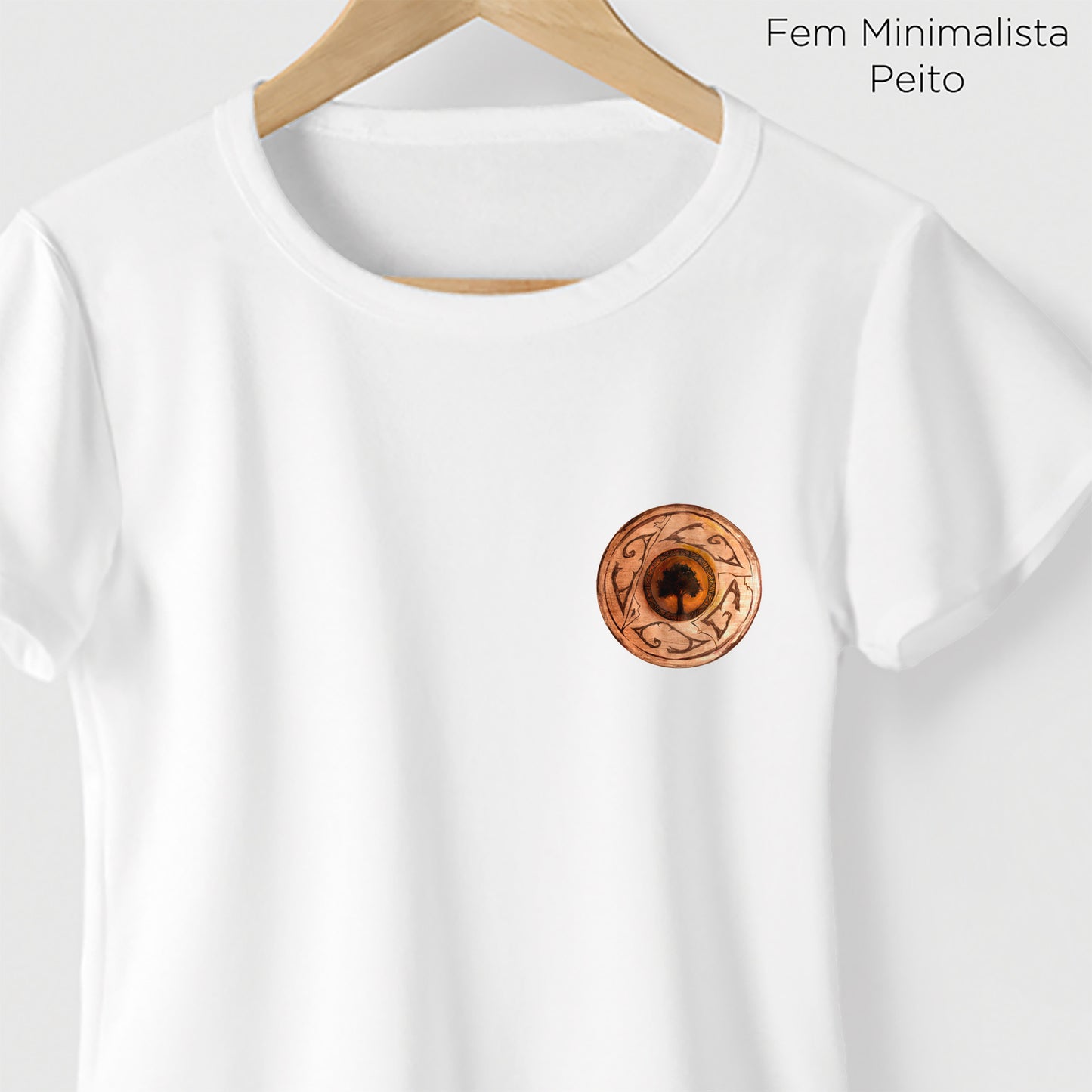 Camiseta Amazônia CERÂMICA – BRANCO - cód 2207