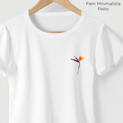 Camiseta Amazônia STRELITZIA – BRANCO - cód 2210