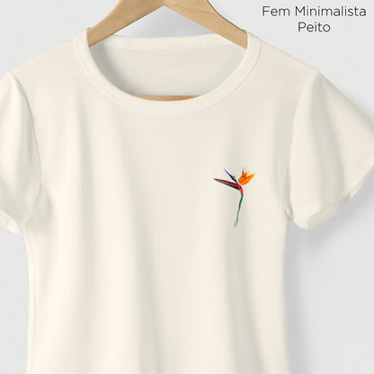 Camiseta Amazônia STRELITZIA – OFF WHITE - cód 2210