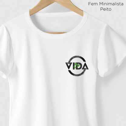 Camiseta Amazônia CICLO DA VIDA – BRANCO - cód 2214