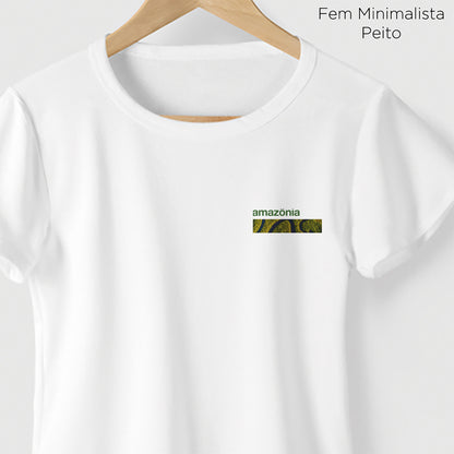 Camiseta Amazônia BIOMA AMAZÔNIA – BRANCO - cód 2225