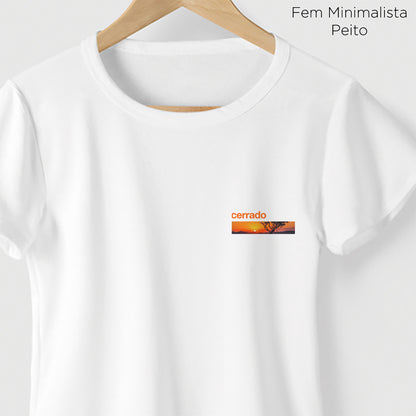 Camiseta Amazônia BIOMA CERRADO – BRANCO - cód 2227