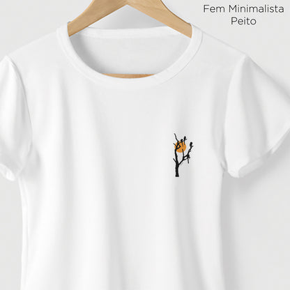 Camiseta Amazônia ENTRE GALHOS - BRANCO - cód 2231