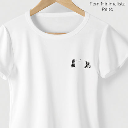 Camiseta Amazônia HIGHLINE - BRANCO - cód 2237