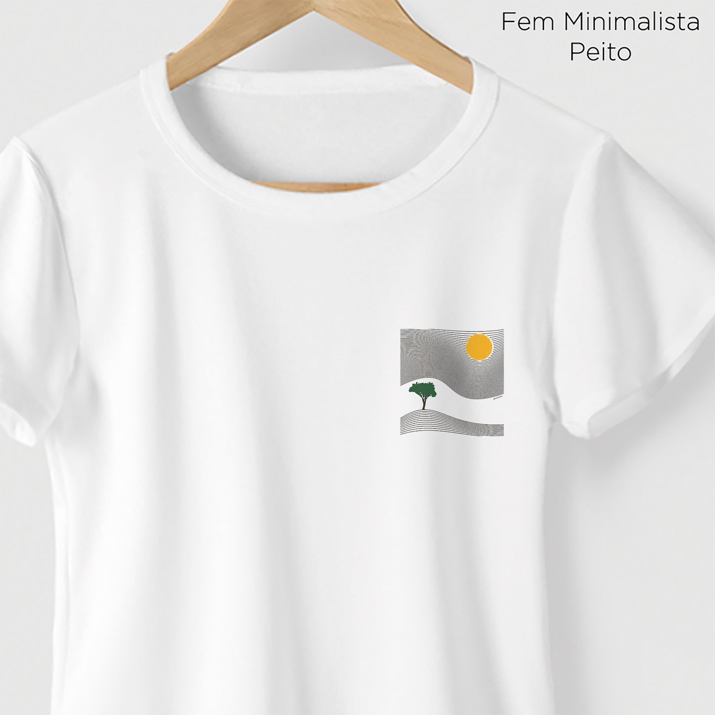 Camiseta Amazônia ÁRVORE DO TEMPO - BRANCO - cód 2260