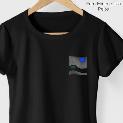 Camiseta Amazônia ÁRVORE DO TEMPO - PRETO - cód 2260