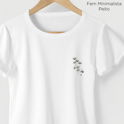Camiseta Amazônia DENTE-DE-LEÃO - BRANCO - cód 2264