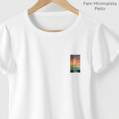 Camiseta Amazônia TOPOGRAFIA - BRANCO - cód 2275