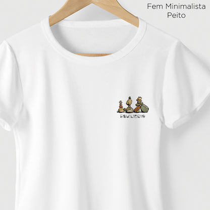 Camiseta Amazônia EQUILÍBRIO - BRANCO - cód 2278