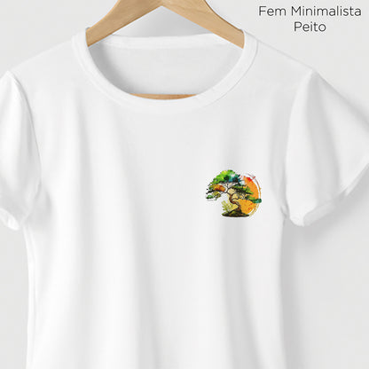 Camiseta Amazônia BONSAI - BRANCO - cód 2294