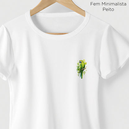 Camiseta Amazônia GREEN BIRD - BRANCO - cód 2303