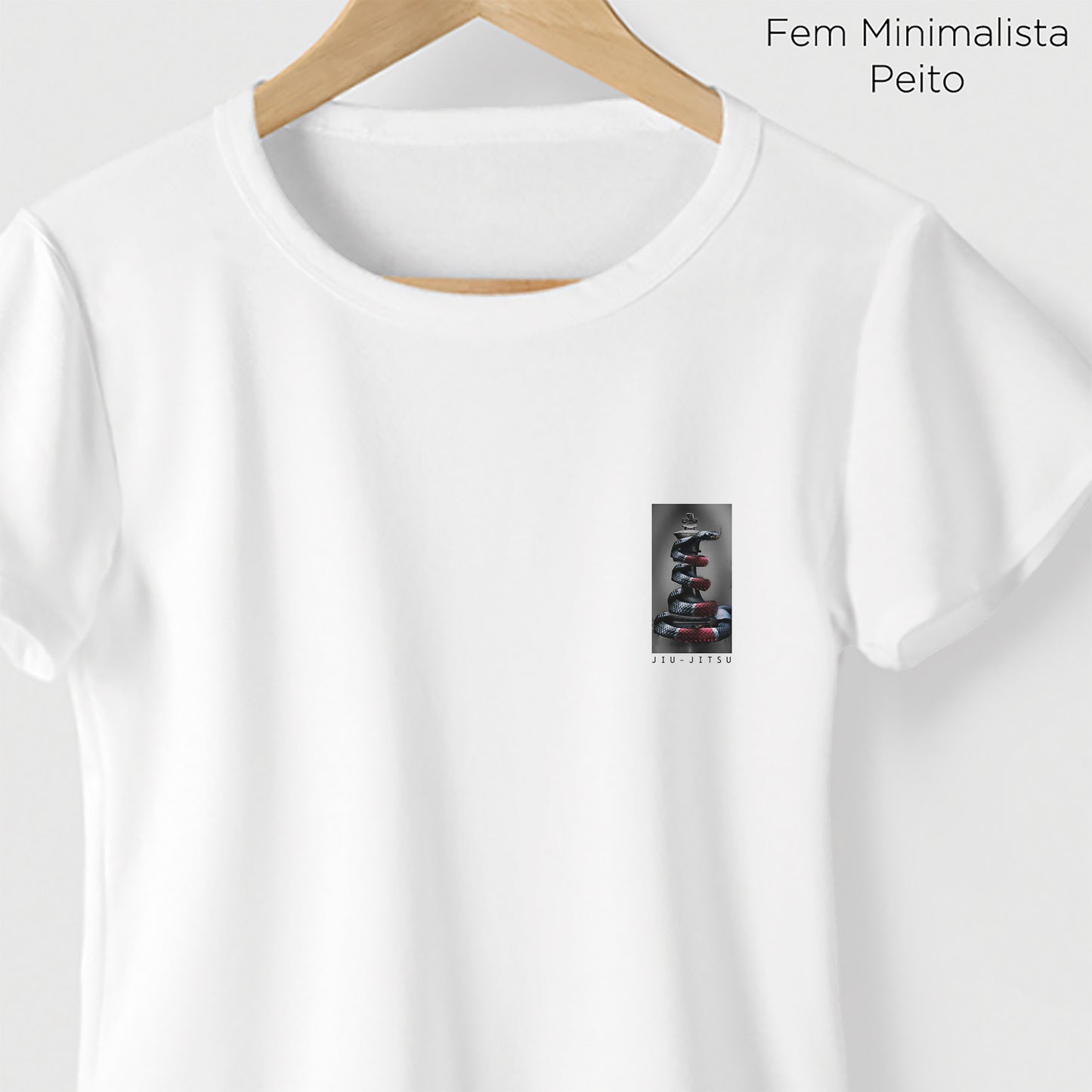Camiseta Amazônia COBRA CORAL – BRANCO - cód 2321