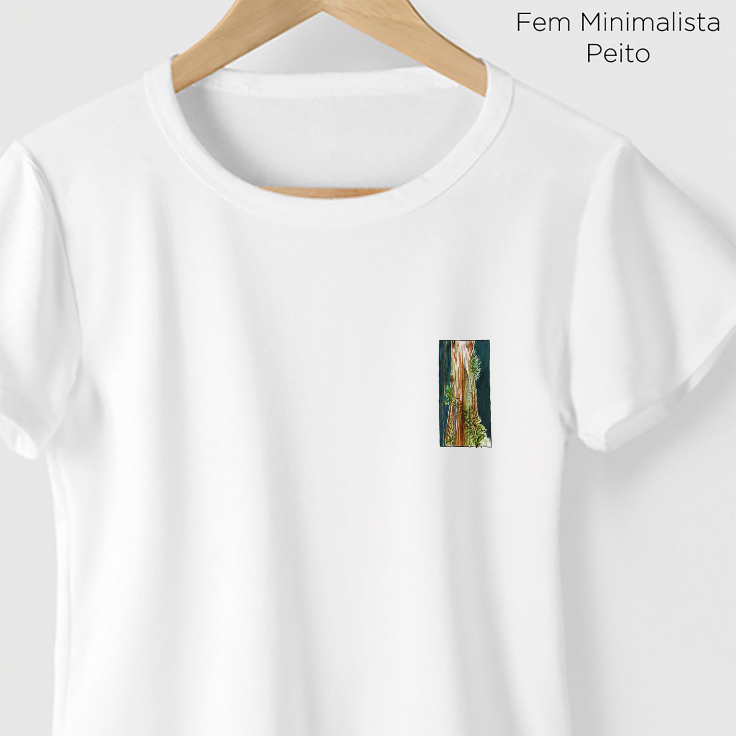 Camiseta Amazônia GUARANTÃ - BRANCO - cód 2337