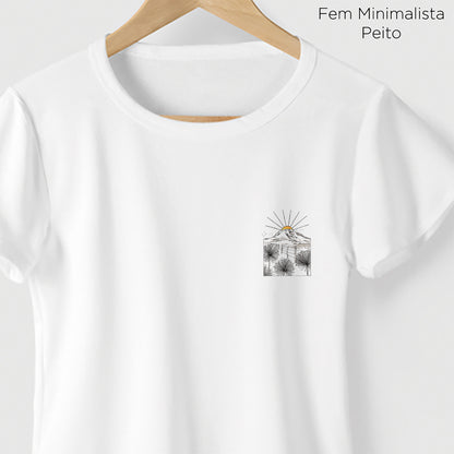 Camiseta Amazônia PICO DO ITAMBÉ - BRANCO - cód 2356