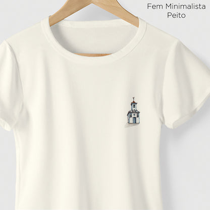 Camiseta Amazônia IGREJA DIAMANTINA - OFF WHITE - cód 2358