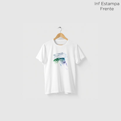 Camiseta Amazônia PICO DA BANDEIRA - BRANCO - cód 10563