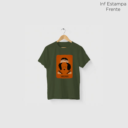 Camiseta Amazônia ORIGENS MINUANO - VERDE ESCURO - cód 10578