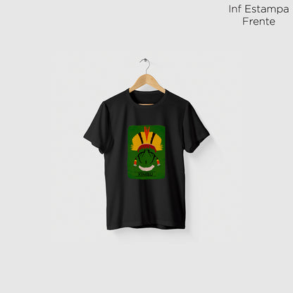 Camiseta Amazônia ORIGENS XINGU - PRETO - cód 10582