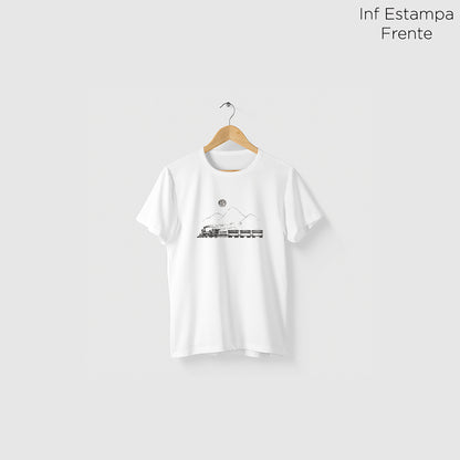 Camiseta Amazônia MARIA FUMAÇA - BRANCO - cód 2027