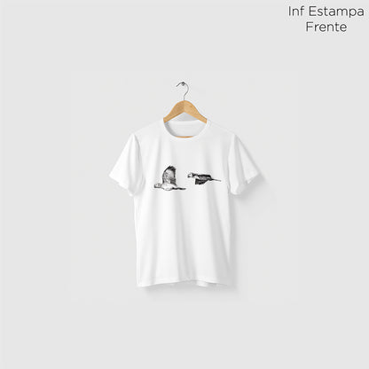 Camiseta Amazônia ONÇARARA MARITACAS - BRANCO - cód 2061
